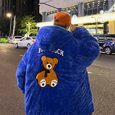 2025冬装两面穿印花棉衣男连帽棉服加绒棉袄外套女3320-P100控148，男装棉衣，星座207