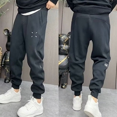 春秋冬简约百搭潮牌重磅黑色束脚卫裤男网红同款宽松休闲长裤，男装休闲裤，星座506A