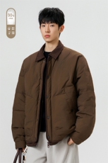 2025冬季新款港风无影大码90%白鸭绒羽绒服M-4XQ-2512-特P159，男装羽绒服，电商A022