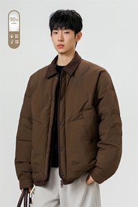 2025 冬季新款 港风无影大码90%白鸭绒羽绒服M-4X Q-2512-特P159图片
