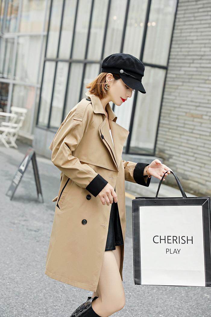 简约，经典款风衣，女装风衣，衣佳佰分