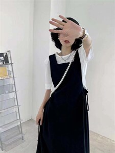 背心裙图片