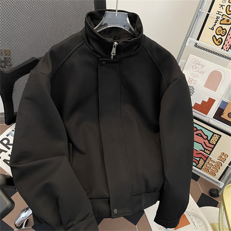 夹克外套男春秋宽松休闲高街痞帅立领上衣服JK0289-P83,男装夹克,星座308B-1