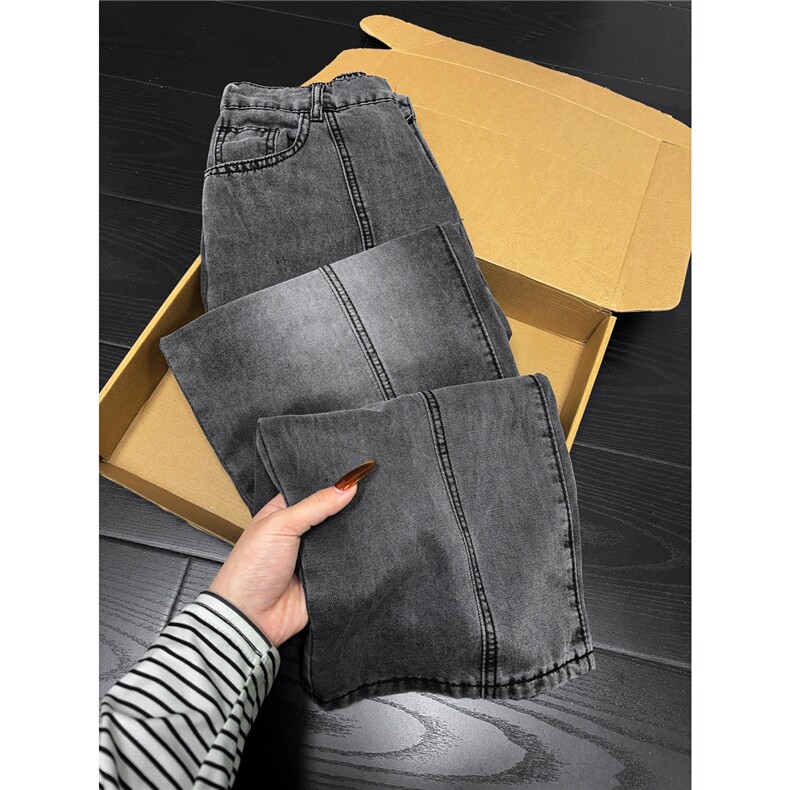 B221美式ins高街宽松直筒莱赛尔冰丝牛仔裤LK25486-特P45控88，男装牛仔裤，电商B221