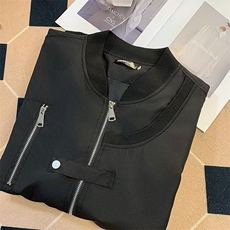 美式复古拉链棒球服春秋季潮牌飞行员夹克男休闲外套682/P59，男装夹克，星座506B