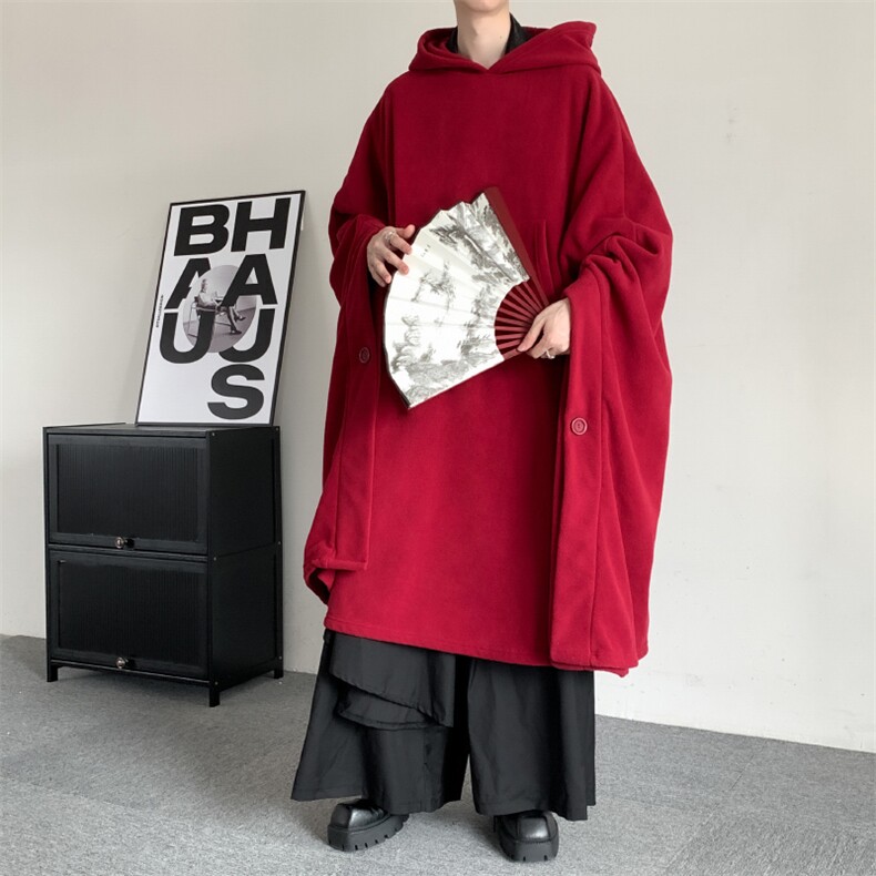 2024秋冬打坐披风禅修斗篷式僧人僧服居士披肩毯禅意古风睡袍，睡衣套装，星座909