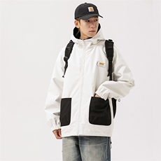 ！815A-MJ79022-70特2025秋季两面穿上衣外套宽松休闲夹克男，男装夹克，星座815A