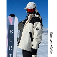 冬季连帽男女防水防风加绒加厚保暖运动设计滑雪服M35-P125控178，男装棉衣，电商A001