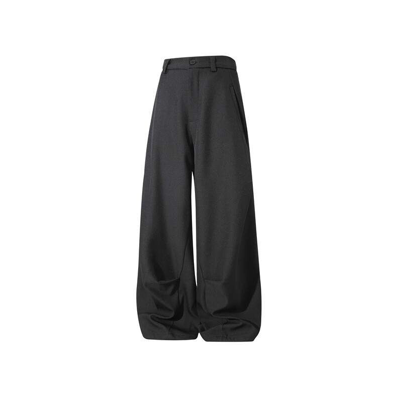 抖音品质春季新款弯刀宽松阔腿休闲西裤B315-K25440-特p45控88,男装西裤,电商B315