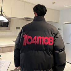 港风直播抖音高品质宽松男羽绒棉面包服棉衣外套M1060P85，男装棉衣，电商C408(原B339-1)