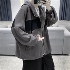 秋季新款卫衣开衫男外套港风男装潮流百搭W2014P68，男装卫衣，星座507
