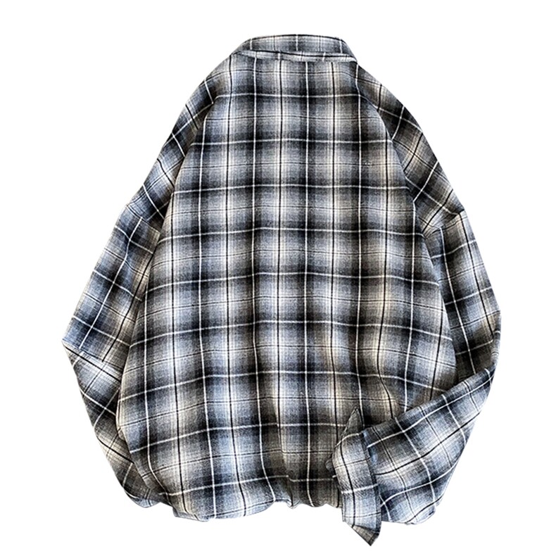 男潮流帅气外套时尚潮流ins大码宽松青少年男士休闲衬衫CS858-P35,男装衬衫,电商A128