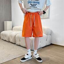DK39092-P15港风休闲短裤男士大码运动五分裤男中裤男马裤，男装休闲裤，电商A040