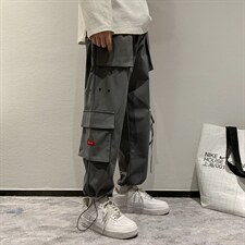 ！2023秋季新款男士休闲工装裤大口袋长裤Z2003P45,男装休闲裤,电商B220