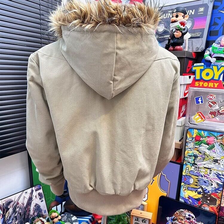 男女同款2025春季新款休闲美式复古潮牌痞帅宽松飞行员夹克外套,男装夹克,星座506A