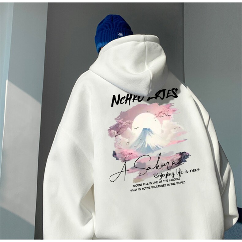 抖音供货、重磅360克现货加绒印花连帽卫衣HD019-1-LMWY44116-P40,男装卫衣,电商019-1