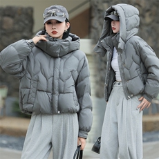 现货2024年冬季羽绒服女超好看新款今年流行显瘦洋气90白鸭绒外套，女装羽绒服，琦鑫阁（原依鑫阁）