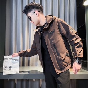 9901-P118 控158 春季新款社会小伙潮店主风夹克男外图片