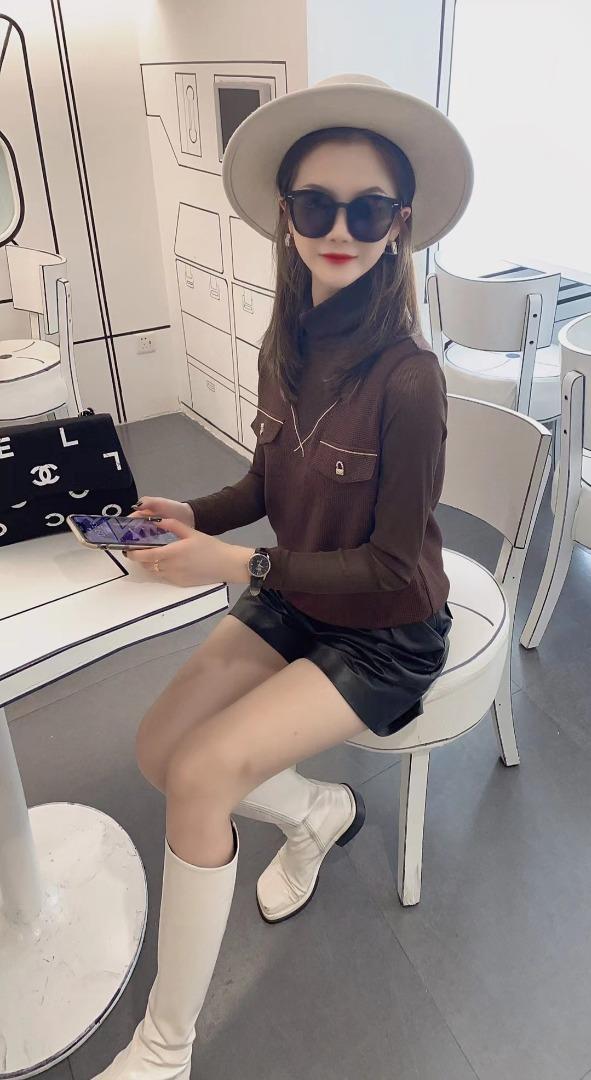 重工艺，拼接，打底小衫,女装其它,美依菱