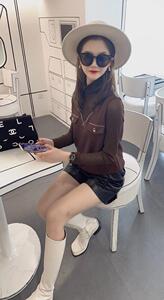 重工艺，拼接，打底小衫图片