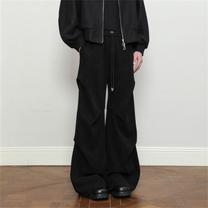 903-WK160-P65  S-XXL 灯芯绒加绒休闲裤【咖色 黑色】3-2图片