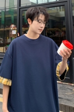 短袖男夏季新款港风宽松T恤上衣T8219-P25，男装T恤，星座214-3