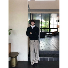 春秋韩版时髦复古慵懒风假两件叠穿衬衫领加绒卫衣男士宽松版外套，男装衬衫，星座506A