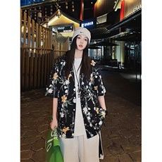 夏季男女冰丝衬衣短袖花色百搭潮流衬衫，男装衬衫，星座1013