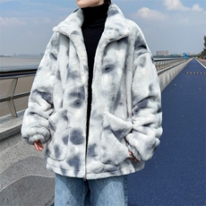 冬季大码男装棉衣加肥加大码胖子保暖棉服外套羊羔毛棉服加厚大码，男装棉衣，星座909-2（原星座717-2）