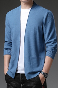 BBS6036男式2023秋季新款西服针织开衫西装领商务休闲男装P72,与宜字搭配的男孩名字大全图片