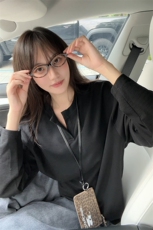 2025新款纹理感V领大码长袖T恤男宽松打底上衣T24518-特P42控78，男装T恤，电商A001