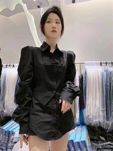 时尚韩版修身衬衣图片