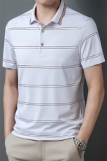 夏季新款男士翻领短袖t恤中年有领男装上衣服休闲POLO衫，男装T恤，电商B212（原钱塘6029）