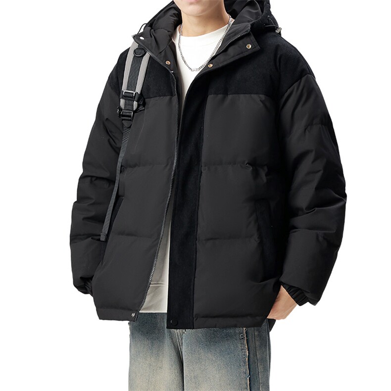 休闲拼接撞色50灰鸭绒羽绒服男女情侣保暖御寒外套YR9008-P130,男装羽绒服,星座610（原A335）