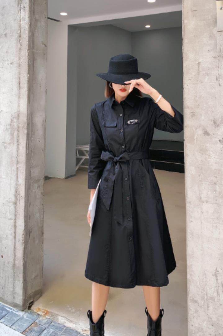 秋季新款连衣裙，女装连衣裙，芯俪歌 芭绯