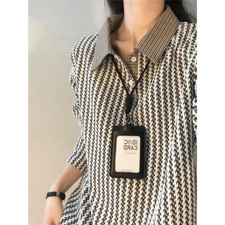 网图美式千鸟格polo衫卫衣男款秋冬鱼骨条纹长袖t恤TX3340-特P38,男装T恤,星座1007（原301D）