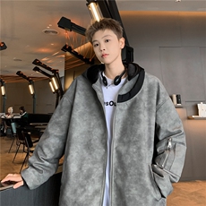 绗棉特批100控158178美式连帽机车棉服棉衣面包服外套男MY245，男装棉衣，电商B370