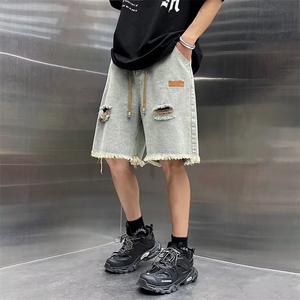 青春流行ins男直筒水洗牛仔裤 G3093 P37图片