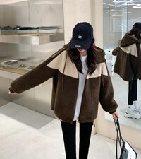 皮毛一体外套，其它，吉之红