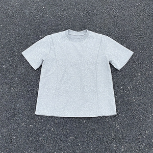 高品质钉扣夏季新款男装空气层时尚短袖T恤半袖 XZ212-QXT680-P35图片