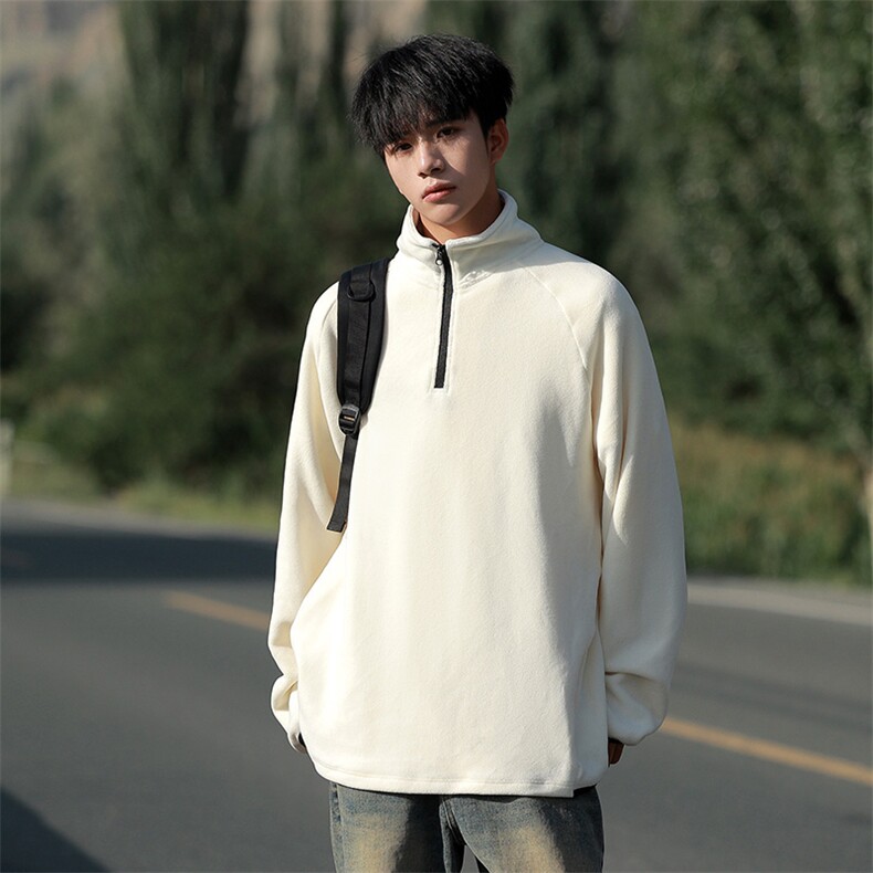 秋冬保暖加绒双面摇粒绒卫衣男WY753-P55,男装棉衣,星座210-1
