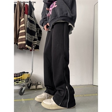 抖音得物品质百搭休闲裤212-2-DY153-特P55加绒特P60，男装休闲裤，星座808A-1