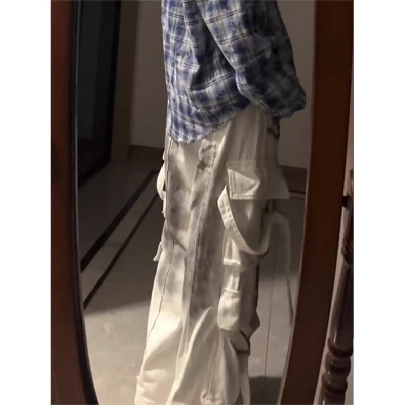 高质量美式复古做旧喷墨飘带工装牛仔裤ZK0283-P73,男装牛仔裤,星座313A(原308A-2)