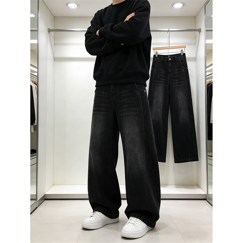 男生牛仔裤长裤A151-P40,男装牛仔裤,电商D312