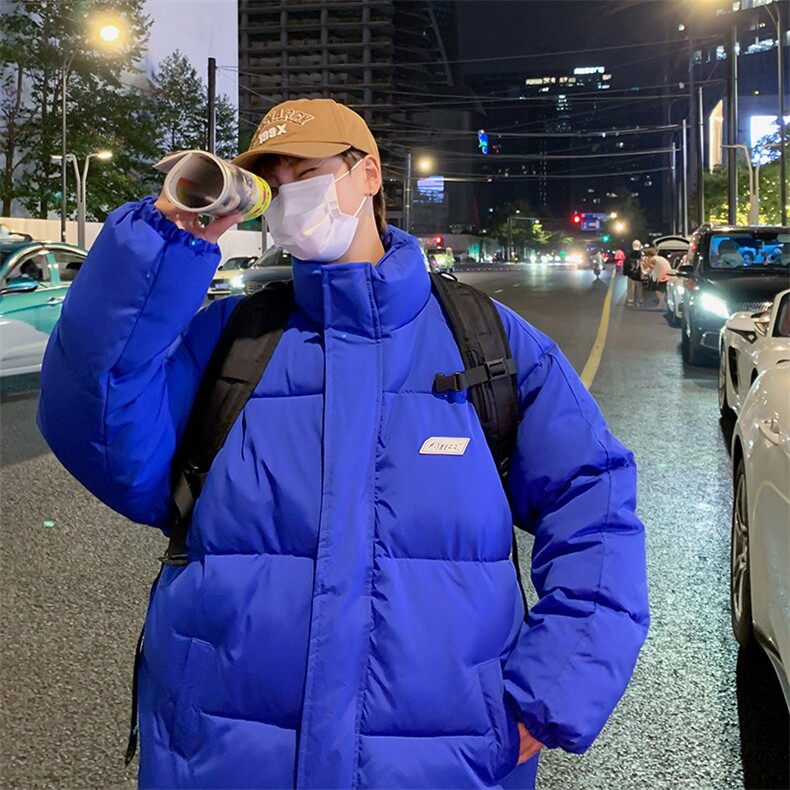 小牛津涂层面料/绝不跑棉/S-5XL/棉衣男女面包服棉服棉袄特批P65图片