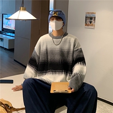 秋冬针织衫圆领套头毛衣MY27P60，男装针织衫/毛衣，电商D325