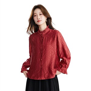 2026春装新款休闲时尚小衫，女装衬衫，鑫鑫格