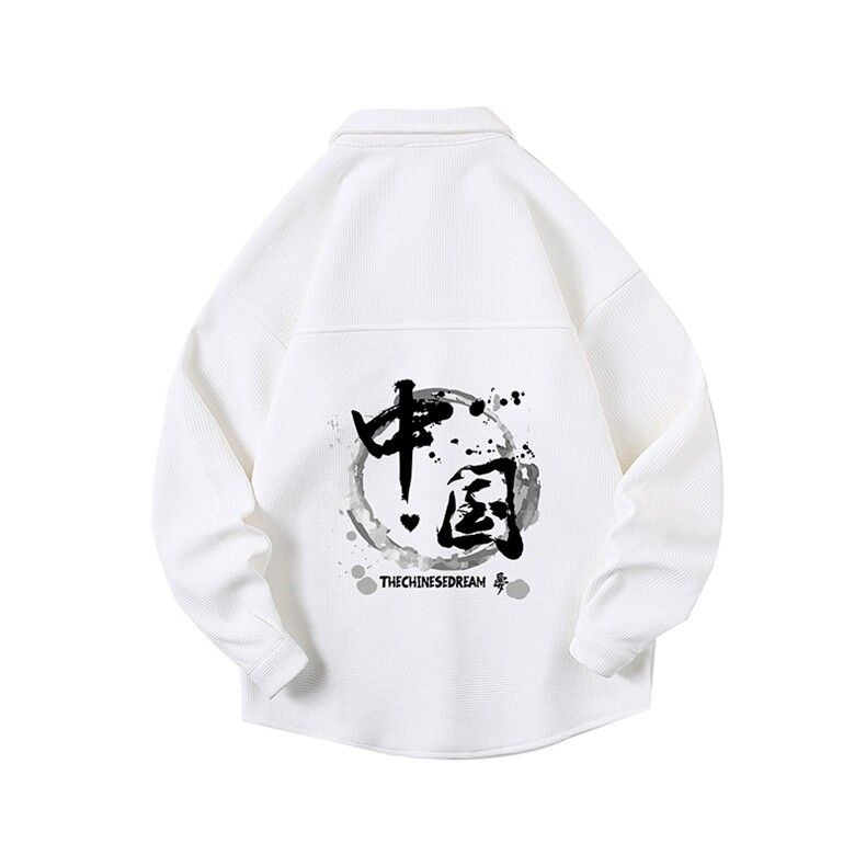 控58加厚加绒衬衫男大码长袖衬衣男外套HC79134-P38加绒款-P48,男装衬衫,电商A040