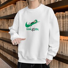 好质量！男士长袖t恤印花卫衣男秋季潮牌衣服潮流百搭W629，男装卫衣，星座815-2