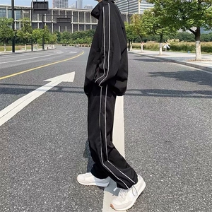 23年港风加绒运动套装男两件套ins休闲运动服TZ001-P75图片